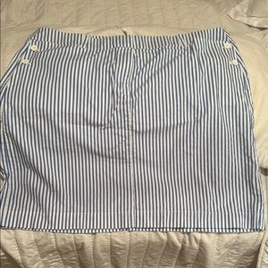 Talbots Blue Knee-Length Pencil Skirt